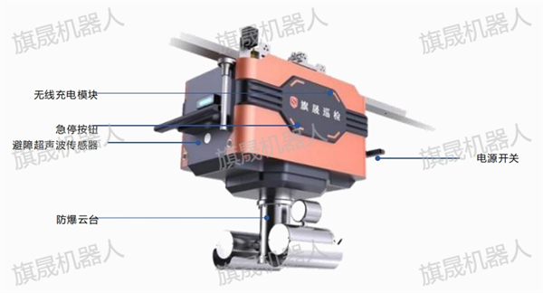 公海彩船Ex2-C6防爆挂轨巡检机器人